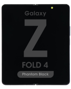 OEM Pull - OLED Screen and Digitizer Assembly w/ Frame for Samsung Galaxy Z Fold 4 (F936) (US / International Version) (Main Screen) (Grade C) (Phantom Black)